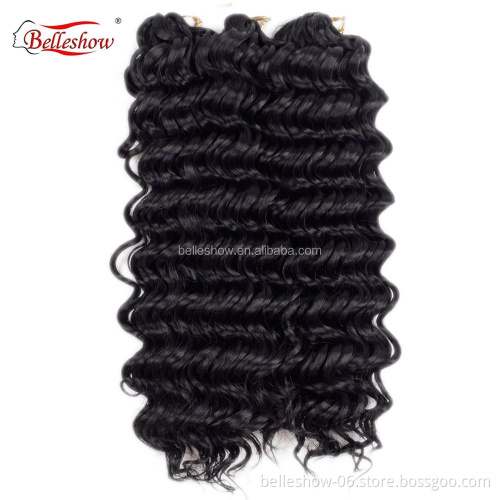 Hot sell cheap 3 piece set synthetic hair extensions  bulk crochet braid hair Senegalese Twist synthetic hair